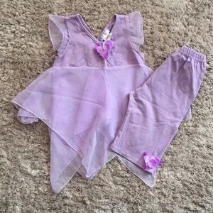 Bebemonde purple shirt and pants